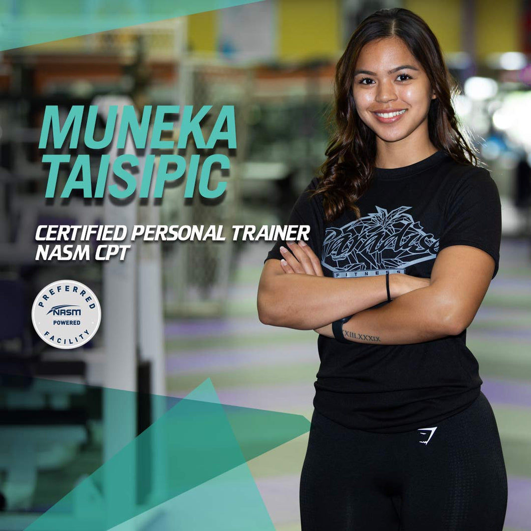 Muneka Taisipic - 1 on 1 Personal Training Packages