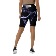 Load image into Gallery viewer, Women’s Lightning Biker Shorts
