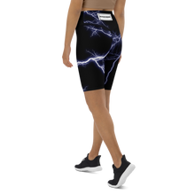 Load image into Gallery viewer, Women’s Lightning Biker Shorts
