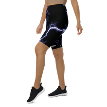 Load image into Gallery viewer, Women’s Lightning Biker Shorts
